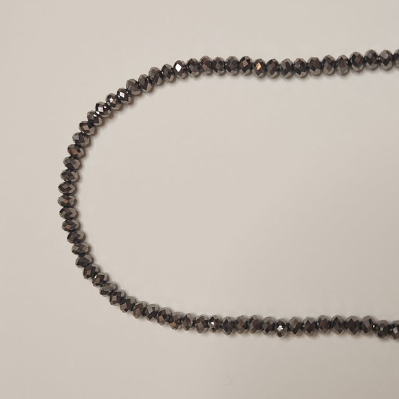 NWT ViVI Beaded Crystal Seven Strand Necklace - Picture 10 of 12